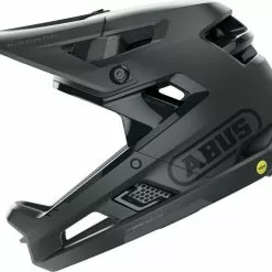 Dame Cykelhjelme Abus AirDrop MIPS Fullface Hjelm, Velvet Black, L/XL 52-58cm - Cykelstellet