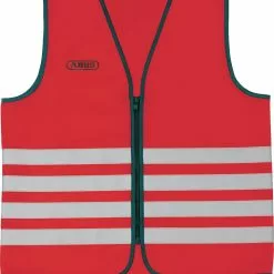 Sikkerhedsudstyr Abus Lumino Day Refleksvest - Rød - Cykelstellet
