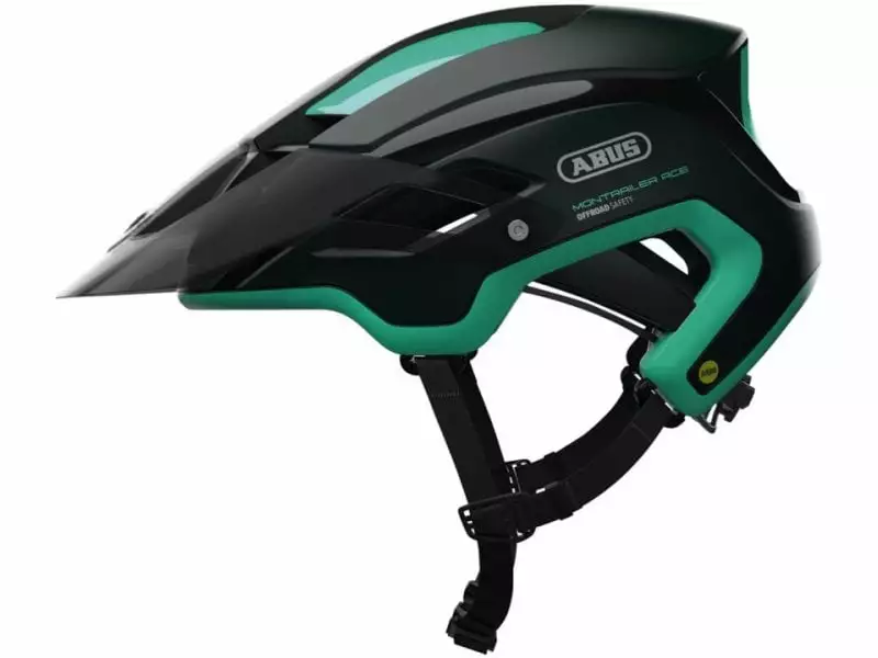 Dame Cykelhjelme Abus Montrailer ACE MIPS Cykelhjelm, Smaragd Green, M (55-58 Cm) - Cykelstellet 3 Dame Cykelhjelme Abus Montrailer ACE MIPS Cykelhjelm, Smaragd Green, M (55-58 Cm) - Cykelstellet