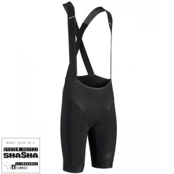 Lange Bukser Assos Cykelbukser Equipe RSR S9 Pro Bibshorts - Sort - Cykelstellet