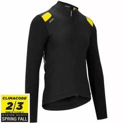Arm / Benvarmere Assos Jakke Equipe Equipe RS Spring/Fall Jakke - Sort - Cykelstellet