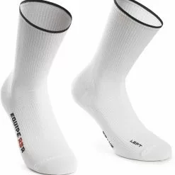 Assos RSR Socks Race Sokker - Hvid - Cykelstellet
