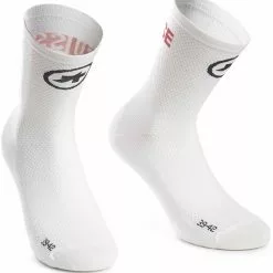 Assos Suisse Fed Socks - Sokker - Hvid - Cykelstellet
