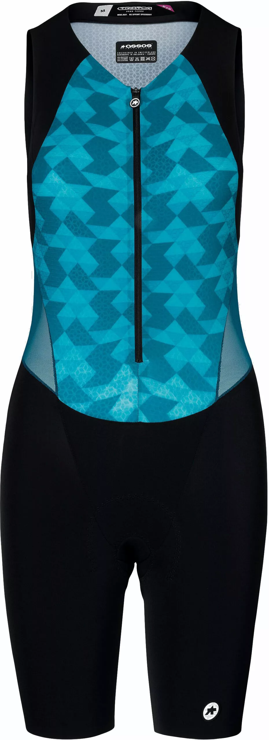 Lange Bukser Assos TRIATOR Women's NS Speedsuit Dame - Blå - Cykelstellet 3 Lange Bukser Assos TRIATOR Women's NS Speedsuit Dame - Blå - Cykelstellet