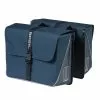 Basil Forte Double Bag - Cykeltasker Til Bag - 35 Liter - Navy Blue - Cykelstellet -Tilbud Cykler Butik Basil Forte Double Bag Cykeltasker til bag 35 liter Navy blue