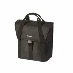 Cykeltasker Basil Go Single Bag - Cykeltaske - 16 Liter - Solid Black - Cykelstellet