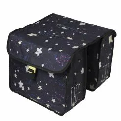 Cykeltasker Basil Stardust - Cykeltaske Til Børn - 20 Liter - Nightshade - Cykelstellet