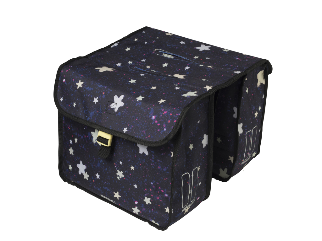 Cykeltasker Basil Stardust - Cykeltaske Til Børn - 20 Liter - Nightshade - Cykelstellet 3 Cykeltasker Basil Stardust - Cykeltaske Til Børn - 20 Liter - Nightshade - Cykelstellet