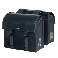 Cykeltasker Basil Urban Load - Cykeltaske - Double Bag - 48-53 Liter - Black - Cykelstellet