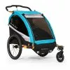 Cykeltrailere Burley D'Lite X Kids Double Cykelanhænger - Til 2 Børn - Cykelstellet 1 Cykeltrailere Burley D'Lite X Kids Double Cykelanhænger - Til 2 Børn - Cykelstellet -Tilbud Cykler Butik Burley DLite X Kids Double Cykelanhaenger til 2 born