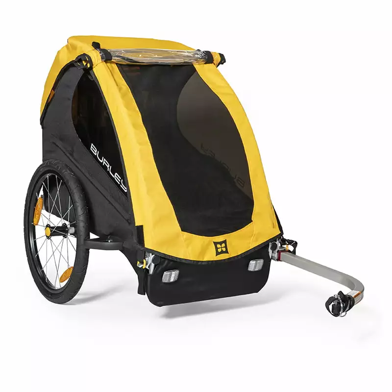 Cykeltrailere Burley Kids Bee Single Cykelanhænger - Til 1 Barn - Cykelstellet 3 Cykeltrailere Burley Kids Bee Single Cykelanhænger - Til 1 Barn - Cykelstellet