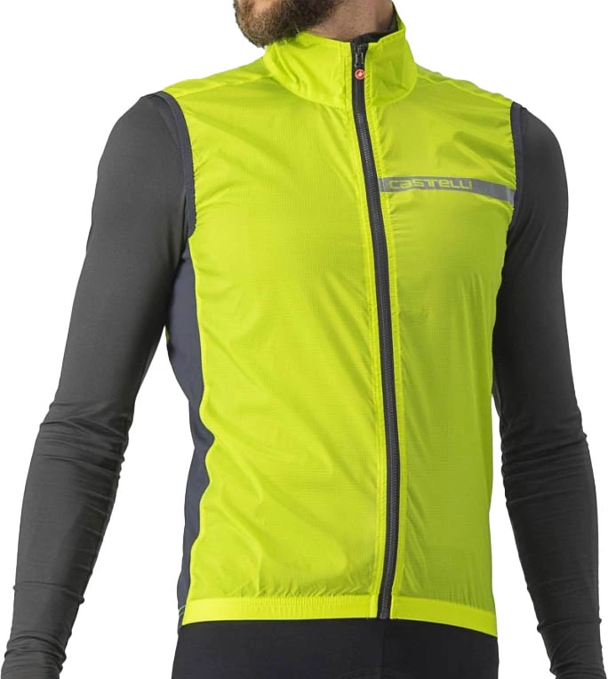 Veste Castelli SQUADRA STRETCH VEST - Gul - Cykelstellet 3 Veste Castelli SQUADRA STRETCH VEST - Gul - Cykelstellet