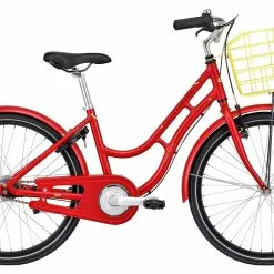 Cykler - Børn Centurion Basic Urban 24" Pige 7g 2021 - Rød - Cykelstellet