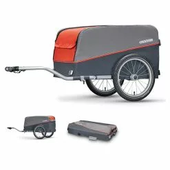 Cykeltrailere Croozer Cargo Pakko Cykeltrailer - 135L - Cykelstellet