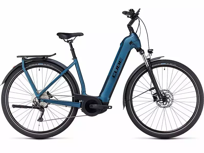 Herre Elcykel Cube Kathmandu Hybrid ONE 625 Blue - Elcykel - 2023, 54cm - Cykelstellet 3 Herre Elcykel Cube Kathmandu Hybrid ONE 625 Blue - Elcykel - 2023, 54cm - Cykelstellet
