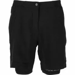 Endurance Macbeth - 2-in-1 - Stretch Shorts - Dame - Sort - 38 - Cykelstellet