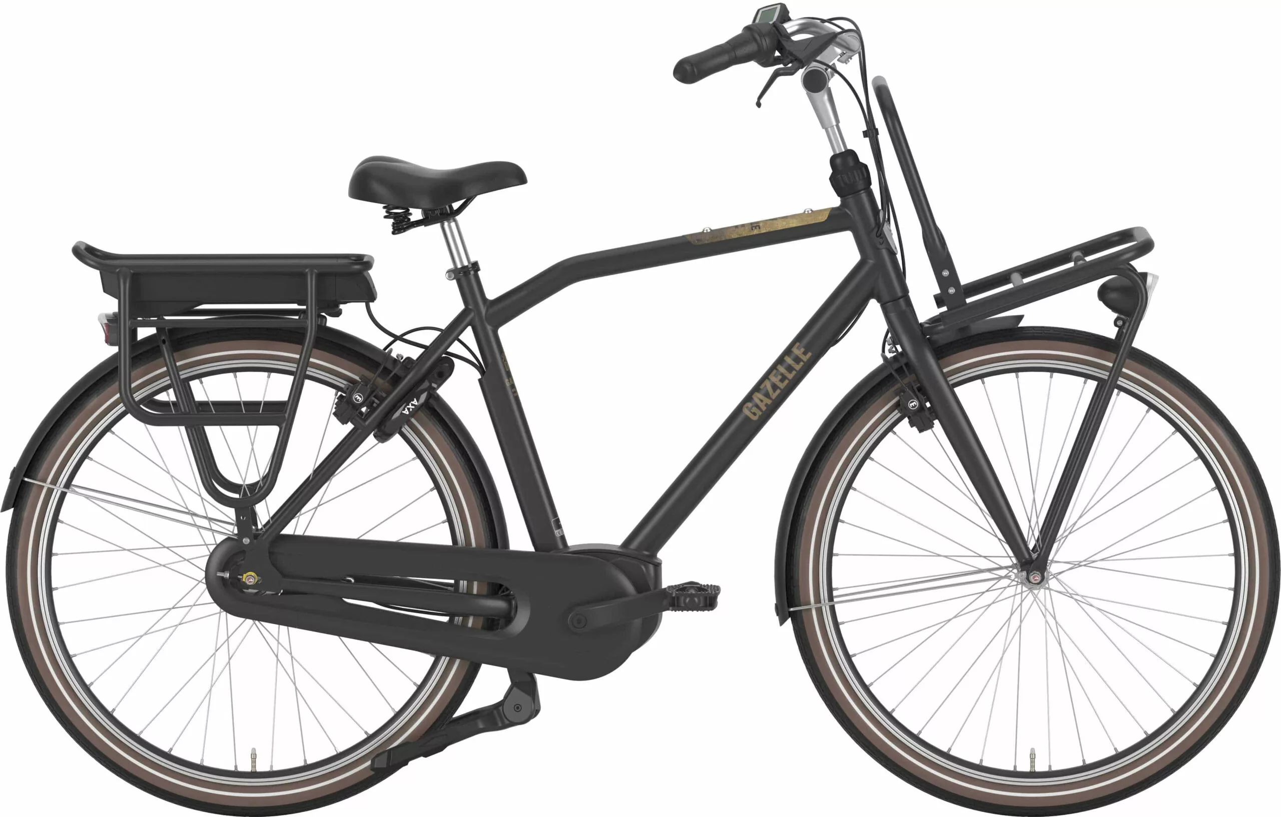 Herre Elcykel Gazelle HeavyDuty C7 HMB Herre Sort - 2020 - Cykelstellet 3 Herre Elcykel Gazelle HeavyDuty C7 HMB Herre Sort - 2020 - Cykelstellet