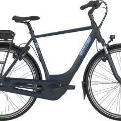 Herre Elcykel Gazelle Paris C7 HMB - Navy Blue - Cykelstellet