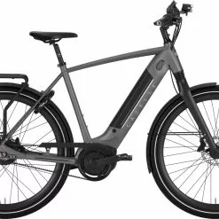 Herre Elcykel Gazelle Ultimate C380 HMB (BELT) Herre Magnum Grey - 2020 - Cykelstellet