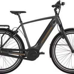 Herre Elcykel Gazelle Ultimate C8+ HMB Herre Desert Titanium Grey - 2020 - Cykelstellet
