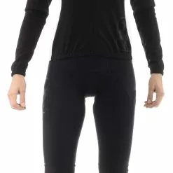 Lange ærmer Giordana Langærmet Jersey Fusion Lady - Sort - Cykelstellet