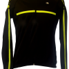 Lange ærmer Giordana Langærmet Jersey Fusion WINDPROOF - Sort/Fluo - Cykelstellet -Tilbud Cykler Butik Giordana Langaermet Jersey Fusion WINDPROOF SortFluo 2