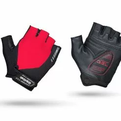 Korte Handsker GripGrab ProGel Cykelhandsker, Red, Medium - Cykelstellet
