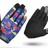 Lange Handsker GripGrab Rebel Cykelhandsker, Blå Camouflage, Small - Cykelstellet -Tilbud Cykler Butik GripGrab Rebel Cykelhandsker bla camouflage small