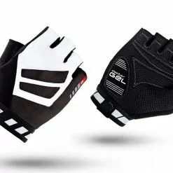 Korte Handsker GripGrab WorldCup Cykelhandsker, Sort/hvid, Large - Cykelstellet