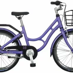 Cykler - Børn Kildemoes Bikerz Retro 3g 20" Pige 2023 - Lilla - Cykelstellet