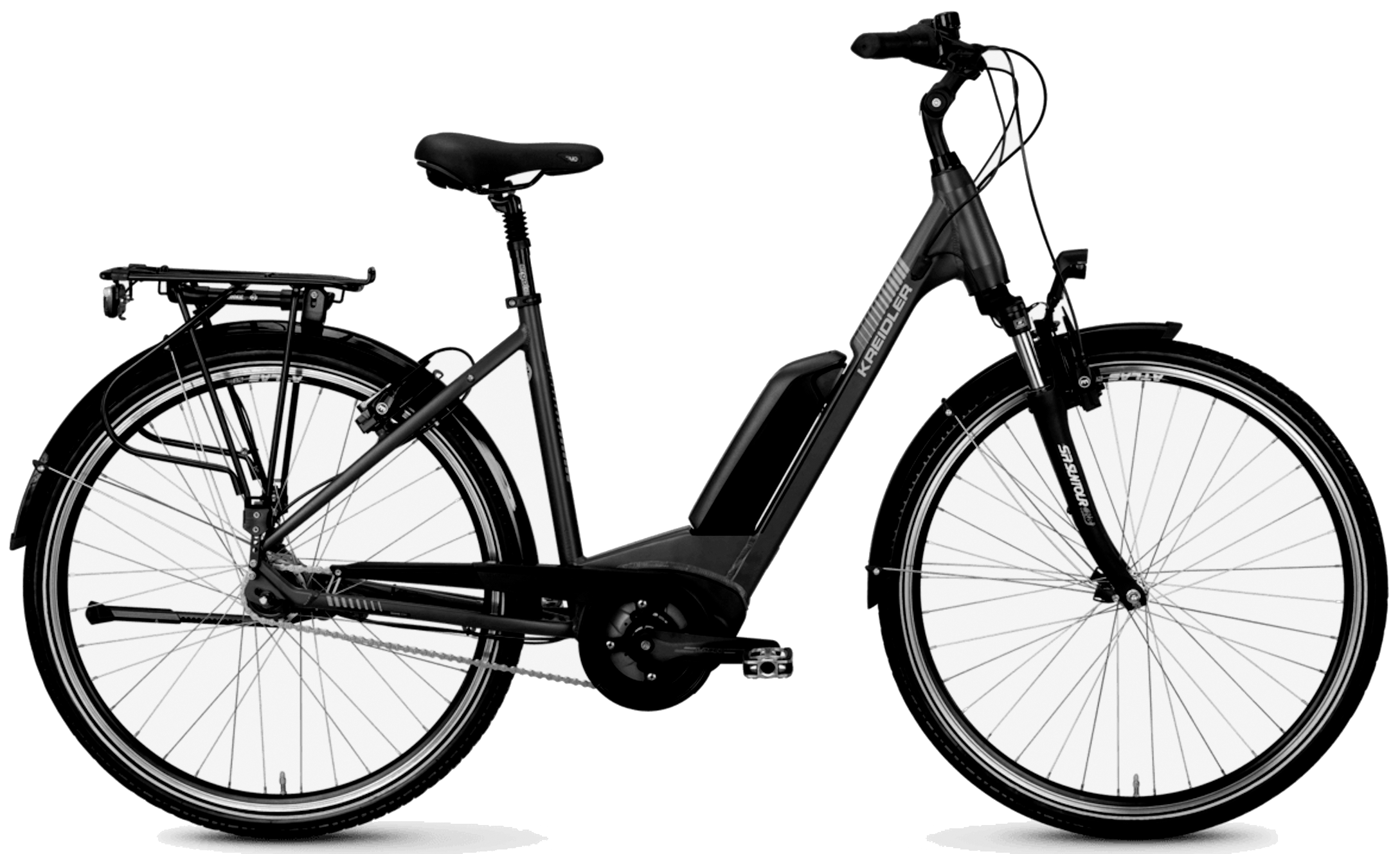 Dame Elcykel Kreidler Vitality Eco 1 Dame 2019 - Grå - Cykelstellet 3 Dame Elcykel Kreidler Vitality Eco 1 Dame 2019 - Grå - Cykelstellet