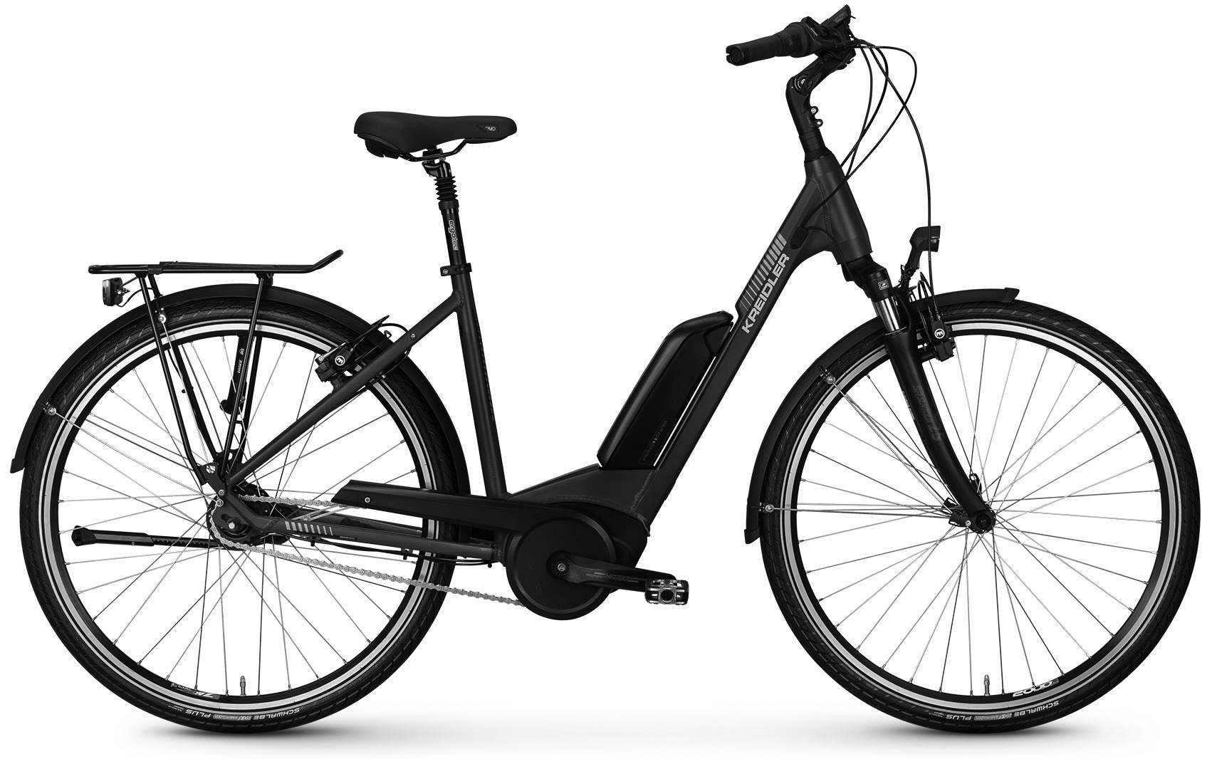 Dame Elcykel Kreidler Vitality Eco 6 Edition Dame 2019 - Sort - Cykelstellet 3 Dame Elcykel Kreidler Vitality Eco 6 Edition Dame 2019 - Sort - Cykelstellet