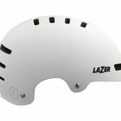 Dame Cykelhjelme Lazer One+ MIPS Cykelhjelm, Matte White, M/55-59cm - Cykelstellet