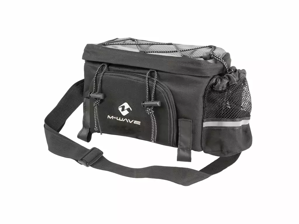 Cykeltasker M-Wave Amsterdam EXP - Cykeltaske Til Bagagebærer - To Indbyggede Sidetasker - Sort - Str. - Cykelstellet 2 Cykeltasker M-Wave Amsterdam EXP - Cykeltaske Til Bagagebærer - To Indbyggede Sidetasker - Sort - Str. - Cykelstellet