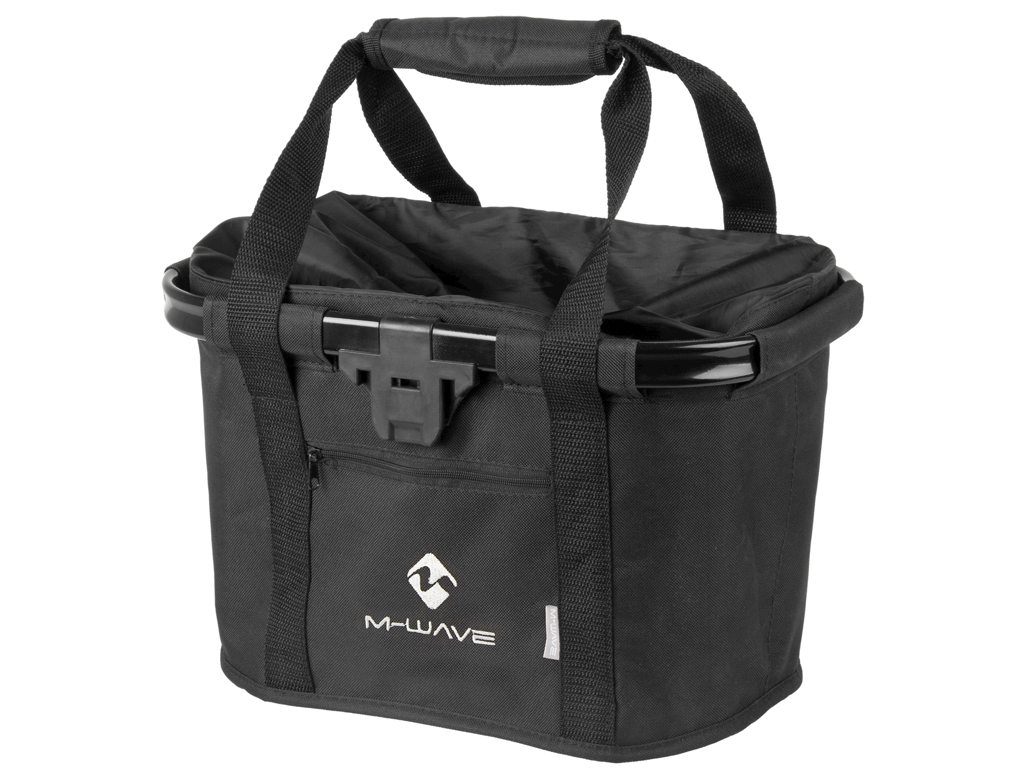 Cykeltasker M-Wave Utrecht Fold - Cykeltaske Til Styr - Foldbar - Clip On System - Sort - Str. 20 Lite - Cykelstellet 3 Cykeltasker M-Wave Utrecht Fold - Cykeltaske Til Styr - Foldbar - Clip On System - Sort - Str. 20 Lite - Cykelstellet