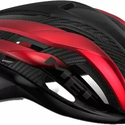 Dame Cykelhjelme MET Helmet Trenta 3K Carbon MIPS - Rød - Cykelstellet