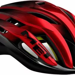 Dame Cykelhjelme MET Helmet Trenta MIPS - Rød - Cykelstellet