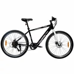 Dame Elcykel Motum City Elcykel 27,5" Med 7 Gear - Black - Cykelstellet
