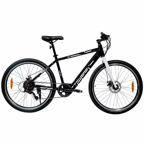 Dame Elcykel Motum City Elcykel 27,5" Med 7 Gear - Black - Cykelstellet 3 Dame Elcykel Motum City Elcykel 27,5" Med 7 Gear - Black - Cykelstellet