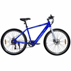 Dame Elcykel Motum City Elcykel 27,5" Med 7 Gear - Blue - Cykelstellet