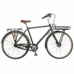 Mustang August 28" Herrecykel Med 7 Gear - Gun Metal - Cykelstellet