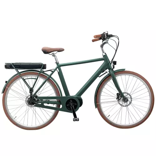 Herre Elcykel Mustang August Electric Center 28" Elcykel Med 7 Gear - Racing Green - Cykelstellet 3 Herre Elcykel Mustang August Electric Center 28" Elcykel Med 7 Gear - Racing Green - Cykelstellet