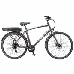 Herre Elcykel Mustang Avalon Electric 28" Elcykel Med 8 Gear - Gun Metal - Cykelstellet