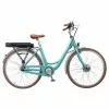 Dame Elcykel Mustang Dagmar Electric 28" Elcykel Med 7 Gear - Mint Green - Cykelstellet -Tilbud Cykler Butik Mustang Dagmar Electric 28 elcykel med 7 gear Mint Green