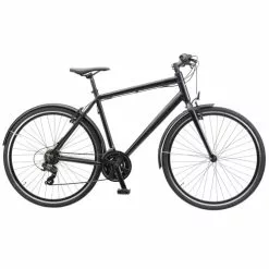 Mustang Hybrid Street 28" Herrecykel Med 21 Gear - Black - Cykelstellet