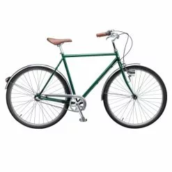 Mustang Vintage Classic 28" Herrecykel Med 3 Gear - Racing Green - Cykelstellet