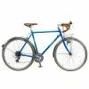 Herre Mustang Cykel -Tilbud Cykler Butik Mustang Vintage Race 28 racercykel med 14 gear Blue Garuda