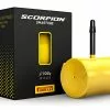 Cykelslanger Pirelli SmarTube Scorpion 29 X 2.20-2.60 Cykelslange, 42mm Racerventil - Cykelstellet 1 Cykelslanger Pirelli SmarTube Scorpion 29 X 2.20-2.60 Cykelslange, 42mm Racerventil - Cykelstellet -Tilbud Cykler Butik Pirelli SmarTube Scorpion 29 x 2.20 2.60 Cykelslange 42mm Racerventil