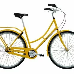 Dame Cykler Raleigh Darlington 7G Yellow - Damecykel - 2023, 52cm - Cykelstellet