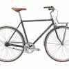 Raleigh Yate Cargo Grey - Herrecykel - 2023, 60cm - Med Frontlad - Cykelstellet